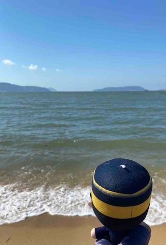 基ちゃん、海だよ