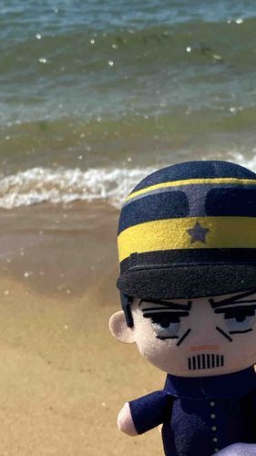 基ちゃんは海入れないからね💦