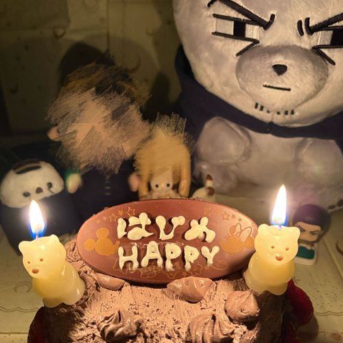 お誕生日おめでとう‼️
皆でお誕生日会💭
(1部人間判定食らったのでぼかしてます)