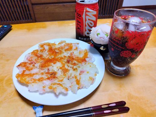 ☘️ 主がせきひどいのにさけのもうとするから、コーラにしろっていった、にゃ！