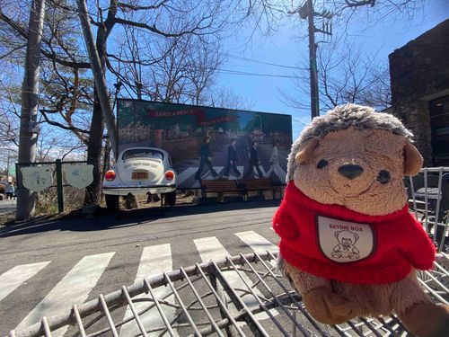 久しぶりに旅行に出かけ、今回は那須にやってきました✨有名なパン屋さんでお写真📷ビートルズなのわかりますか？パンも絶品でしたよ🩷