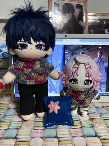 ひちゃまるカラーのピンクッション🫶ෆ˚*
