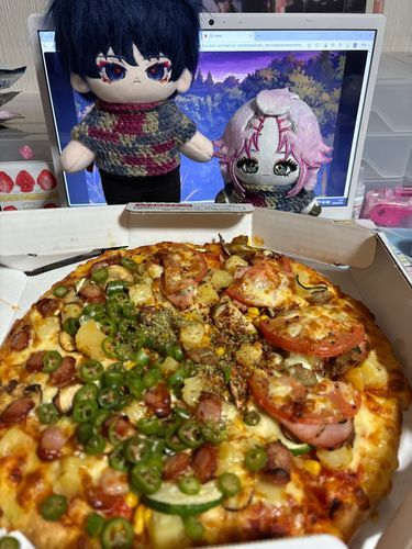 夕ご飯〜🎶ﾋﾟｯﾂｧｰ(｢🍕･ω･)｢🍕