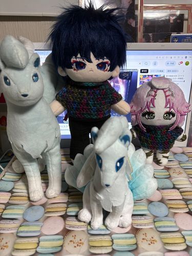 実はアローラキュウコンちゃんのぬい持ってるんですよ❄️🫧
かわいちゅぎ♡♡♡♡