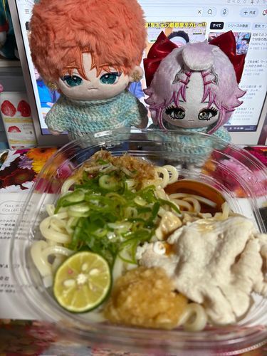 すだちうどんも美味い😋😋😋
