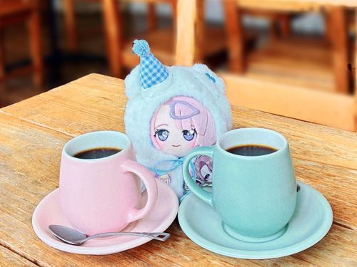 かわいいコップですね𓍢ִ໋☕️