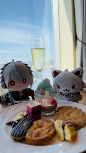 おやつだぞ！すこ急げ！