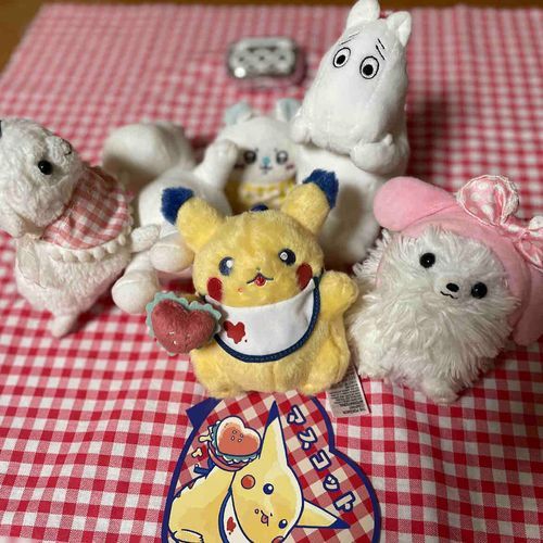 おねーちゃんが苦労してゲットしたピカチュウ❗️ようこそポメ家へ😊
ハンバーガー食べててかすが口についてるwかわいいね💕後姿はこんな感じ☺️これから登場するかもなのでよろしく꒰՞o̴̶̷̤ᾥo̴̶̷̤՞꒱/