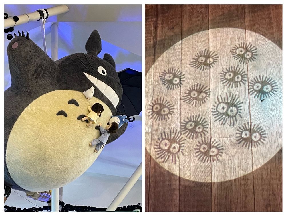 ポメ旅編✌️テディベアミュージアム行ったぞ！ポメを探せ🔎難易度2🤣僕と主の相性診断があったので僕はヤバそうな機械に入った💦でも見て！相性1,000%だったぜ👏たくさんの🧸さんに会えたし、トトロやカナヘイさんともコラボしてて楽しかったぞ⸜(*ˊᗜˋ*)⸝