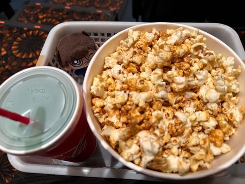 コナンの映画見てきたよ～！
コナンくん今回も大活躍だったね！