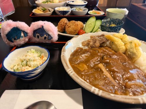 おひるのかれー。おいしかった