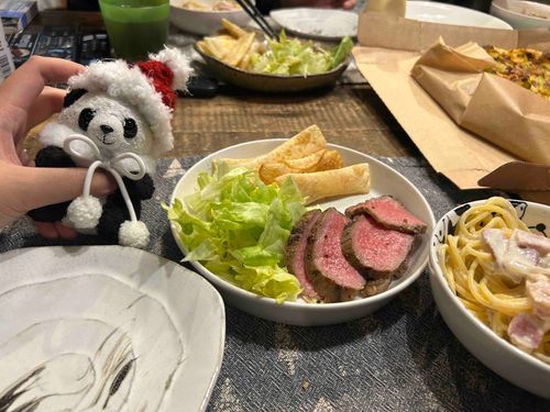 メリークリスマス！
家族みんなでパーティー🎄