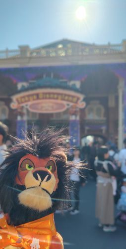 これはディズニーハロウィンに行った時の叔父様