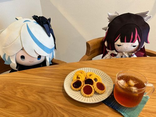 お茶会。今度サンドローネ誘おうね。