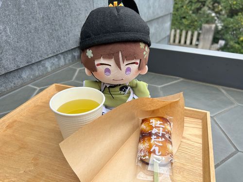 石切丸さんとお団子