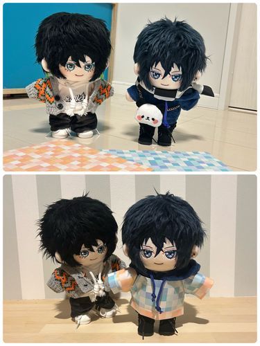 これをこうしてこう✂️




さっちゃん「わ、なんすか？この用紙、折り紙でもやるんすか？( ˙꒳​˙ )」

みお「そのようですね。」

数分後ー

みお「...着せられましたね。」

さっちゃん「に、似合ってるっす！( •̀ω•́ )و✧」

みお「...無理しなくていいですよ。」


ぬい服作るぞーと意気込んだ時、初めてすぎて全くイメージ湧かなくて布が勿体無いからとりあえず紙で作ってみた時のやーつ✂️笑