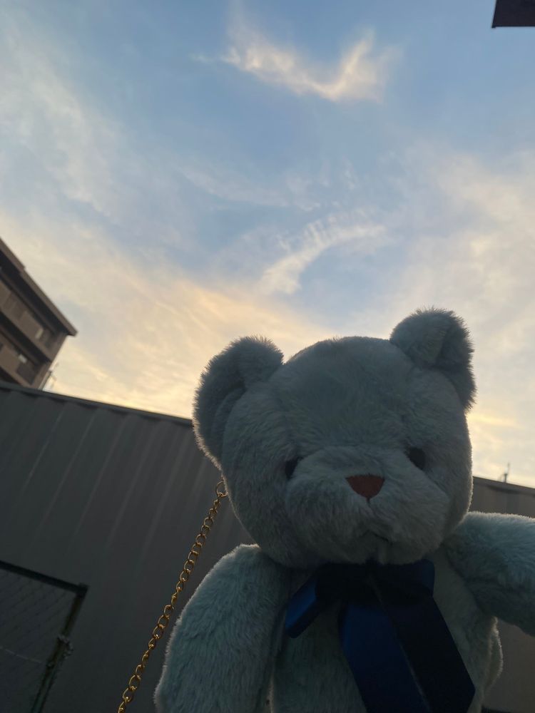きょうのあさのそら きれいきれい