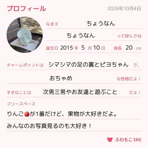ちょうなんもかいてみた📝
「ピヨちゃんもいれると22センチだね」って、じなんとさんなんが
はかってくれたよ☺️
