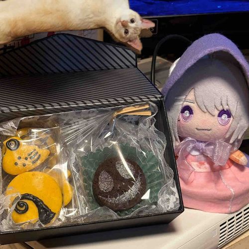 大好きな人が作ってくれたんだって。🍪🎃🍁