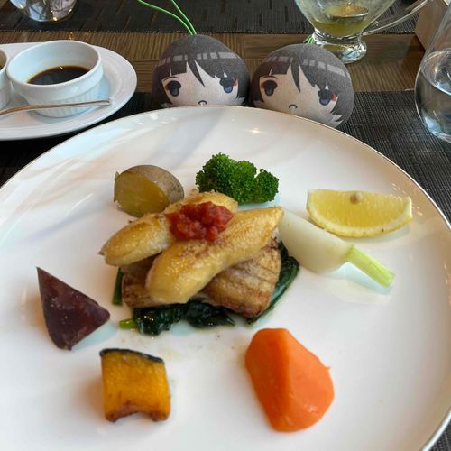 お魚にお野菜、おいしかったよっ!!