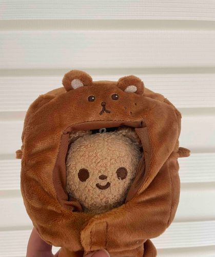 ぱんじゅんからりー専用？のかぶりものがきたっ！かわいいしあったかい〜
