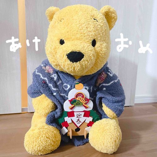 あけ  おめ
ことしも  ぷーくんを  よろしく  ね