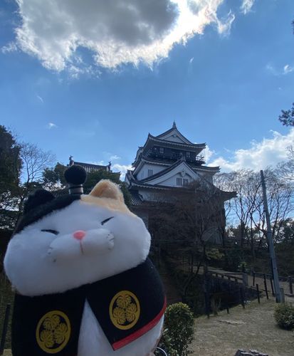 ぼくのこきょうのおしろだよ。このひはてんきがよくていいきぶんだったなあ。