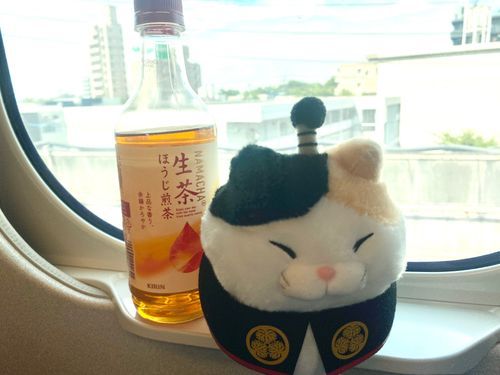 しんかんせんに　のったよ！
ちょっととおくに　おでかけだね〜