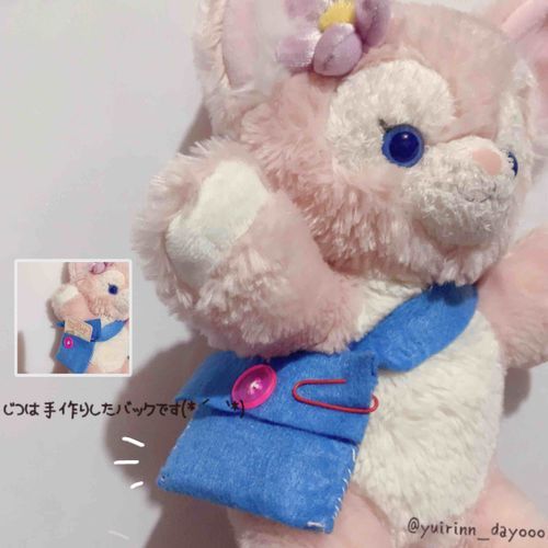 1時間クオリティのべるちゃん専用手作りバックです！中には絵本が入ってます♥
