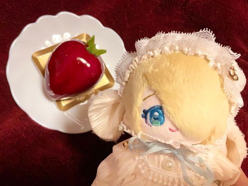 いちごケーキ たべたよ〜！🍓