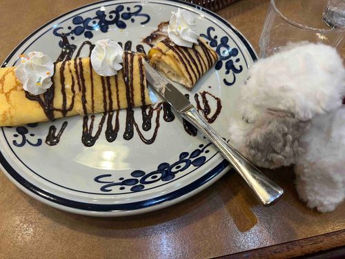 ほょょょょ〜🫖🍰🍴
(でざ〜ともくってたやで〜🫖🍰🍴)
by.うめり