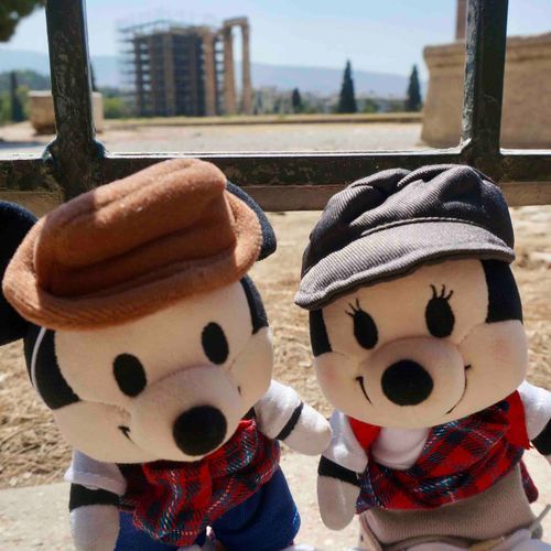 共通チケットじゃなかったのでゼウス神殿は外から見るだけ…(・ω・｀)🇬🇷