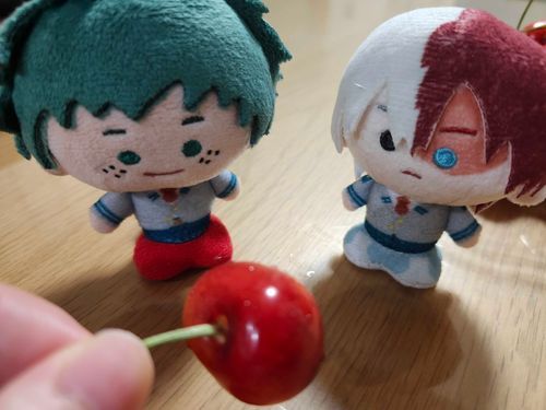 あれっ？はぐこのさくらんぼしらない
たべたの？はぐにないしょで？