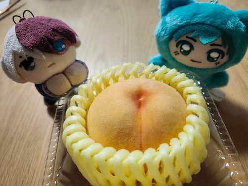 きいろいもも
すごくおいしいな
にんげんまたかってきてほしい