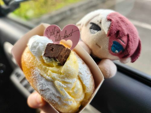 どーなっつ！
おいしいくりーむ😆✨
