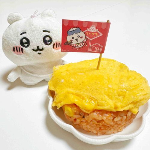 やっぱりたまごのせてオムライスにした🍽️