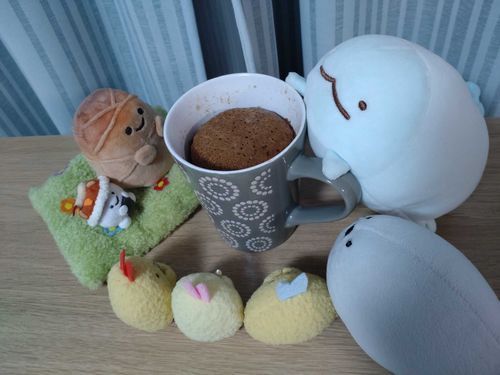 モコモコたべたよ
