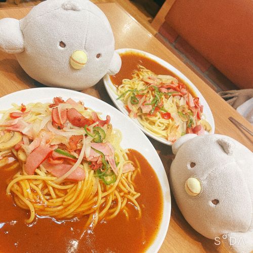 あんかけスパ と こぼたちだよ♪
