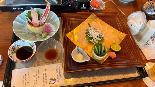 カキ、かにとふぐだよ🦀🐡