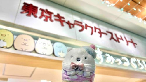 すみっコぐらしshop 
大好きなかわいいお店、移転前の見納めなんです😢