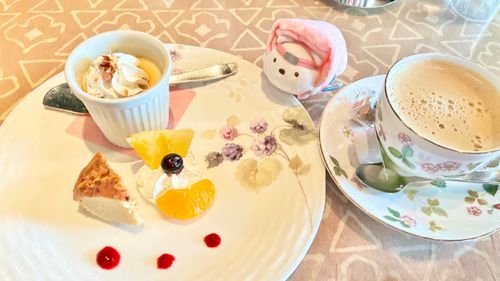 デザートを食べるんです
