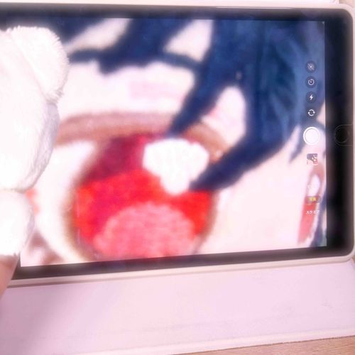 せかいでいちばんかわいいりっちゃんが  おねえちゃんの あいぱっど で じどり してあげたの🎶