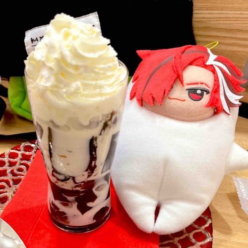 クリームコーヒーゼリー
だいこんを添えて
