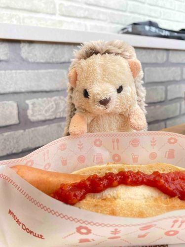 ミスドのほっとどっぐ たべた