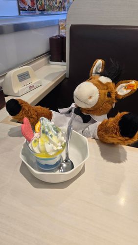 写真撮ってきたー
綺麗に写ってるかな 楽しみ！
帰りはパフェを食べた おいしい