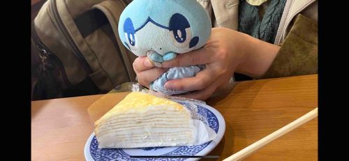 もぐもぐみるくれーぷめしょ✨️