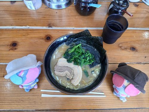 ﾃﾞﾝｵｳ先輩と家系食べたっ！