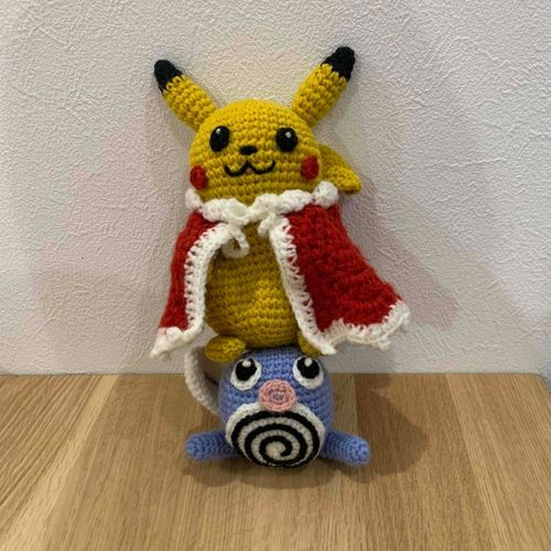 手作りニョロモ、ピカの仲間になれピカ！