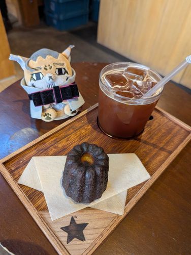 カヌレも良いよな@Okaffe ROASTING PARK（京都）