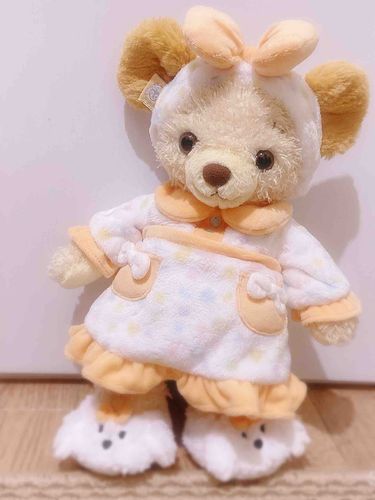 バニラちゃんにあったかパジャマを購入しました🧸🌸
ルームシューズもついていてかわいい〜〜！！
